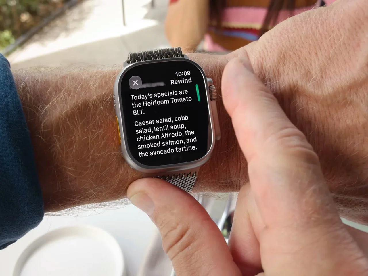 La función más ingeniosa del Apple Watch no tiene que ver con la salud: rebobina el tiempo
